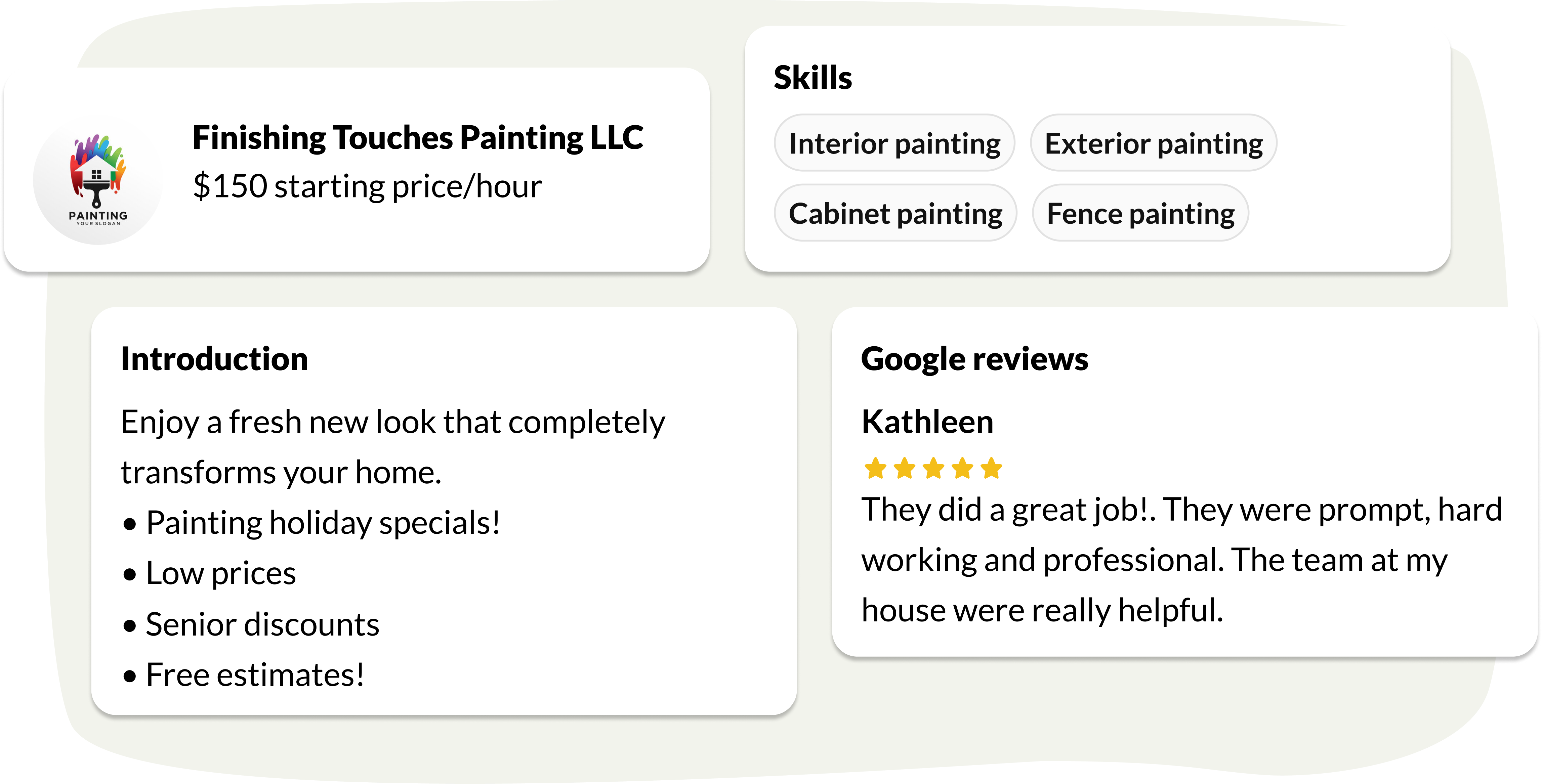 Services Tip: Professional presentiation